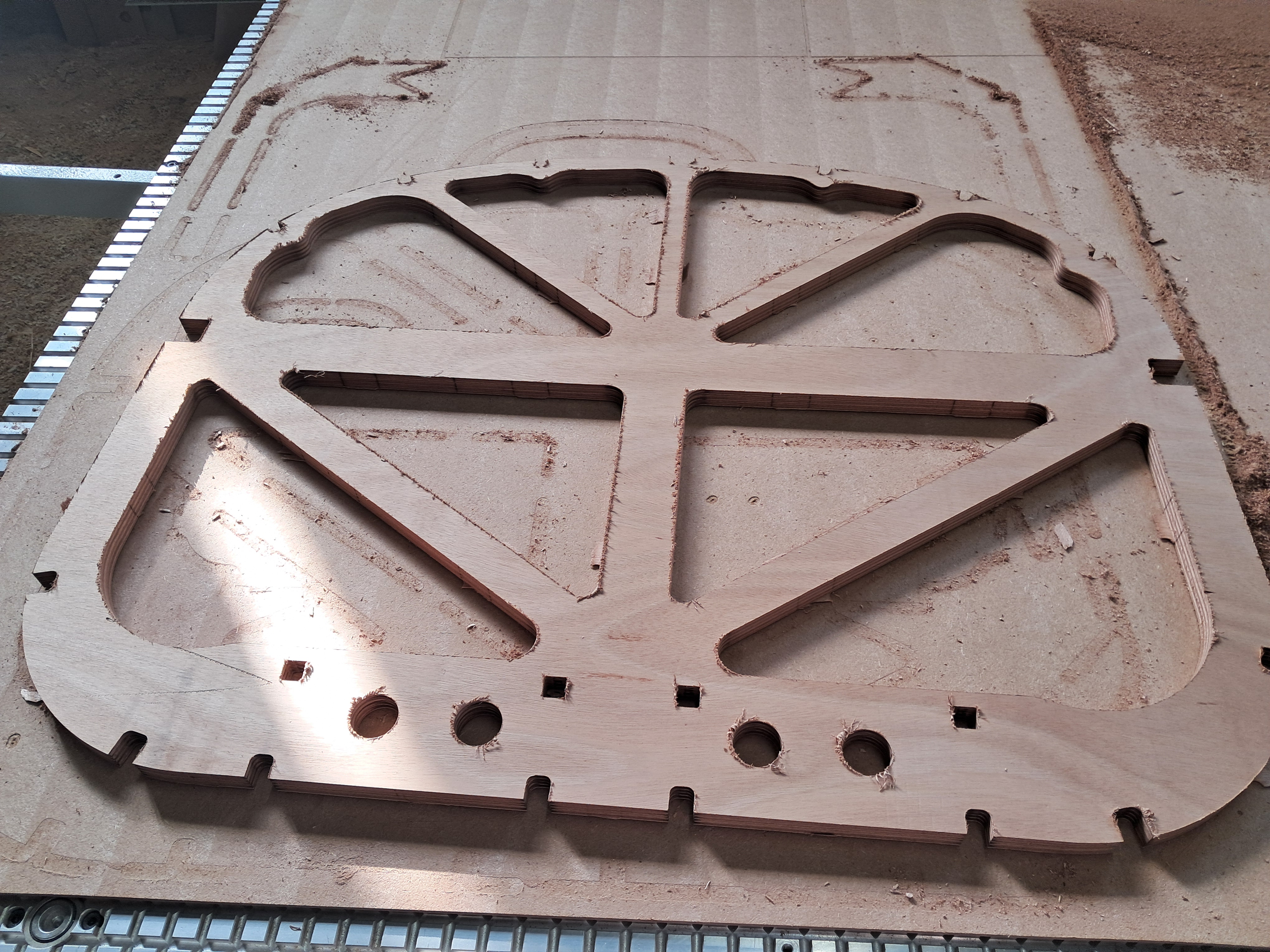 Firewall, fresh out of the machine.