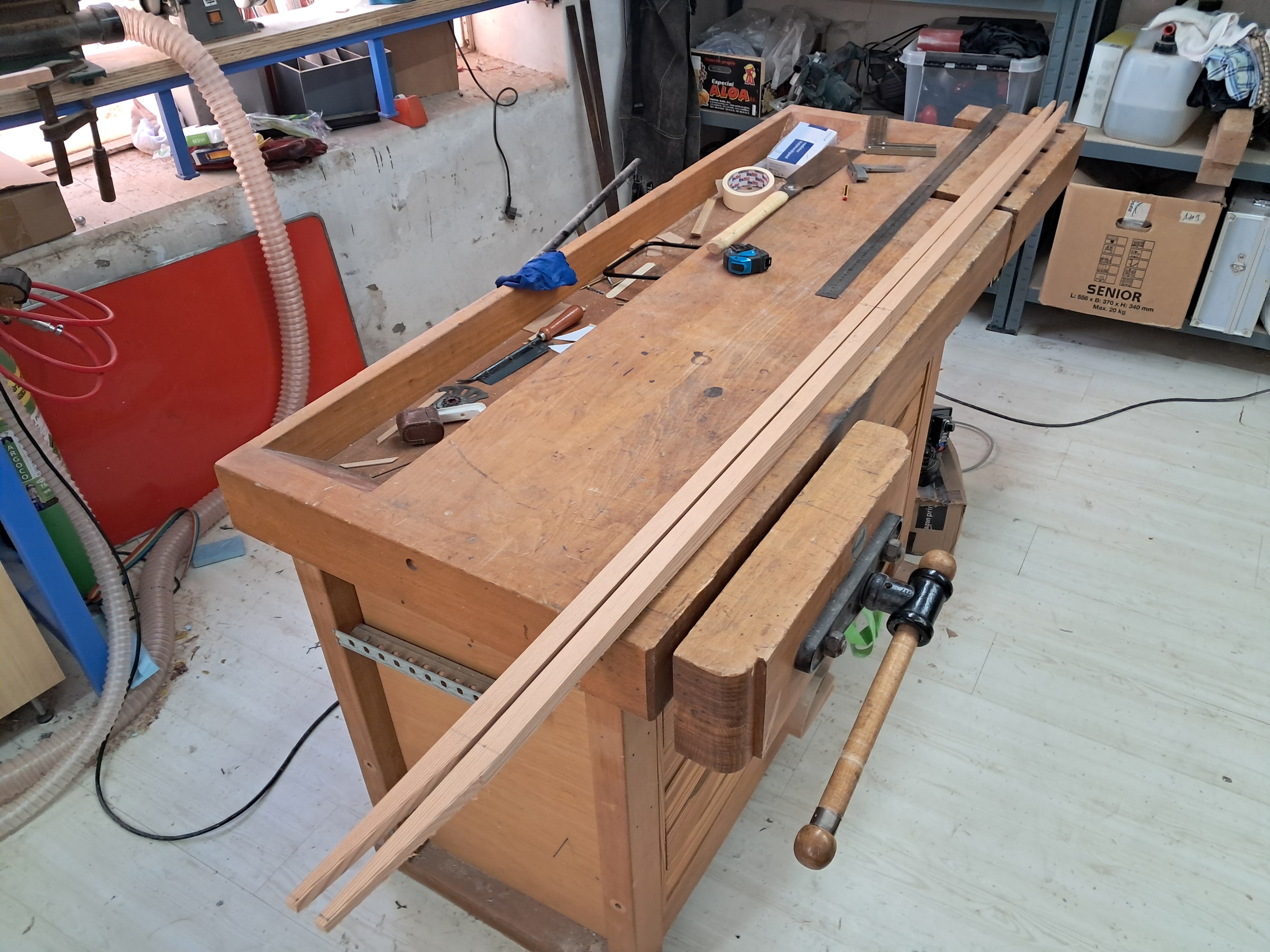 raw cut made with bandsaw