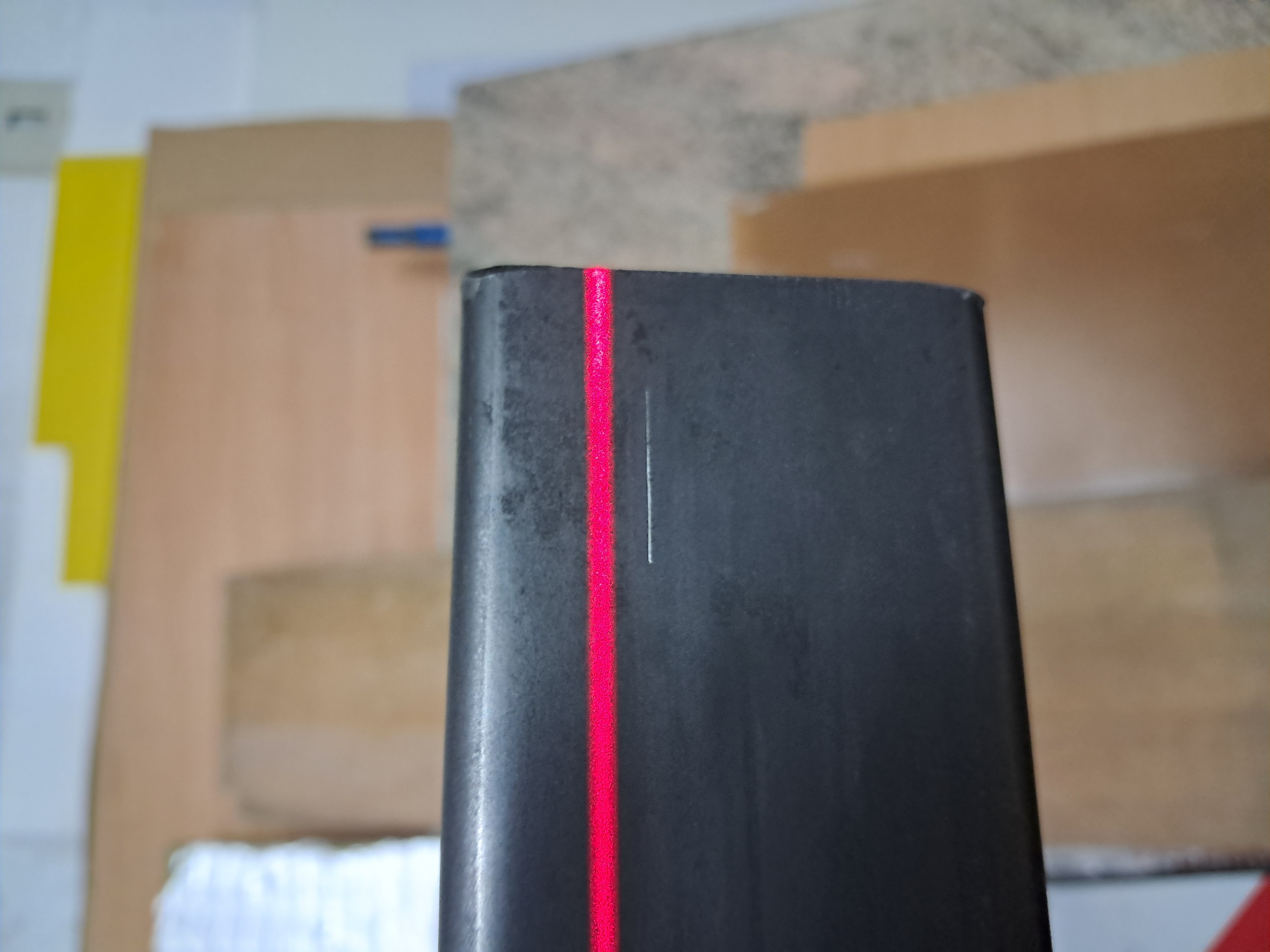 Deviation before the first pass.