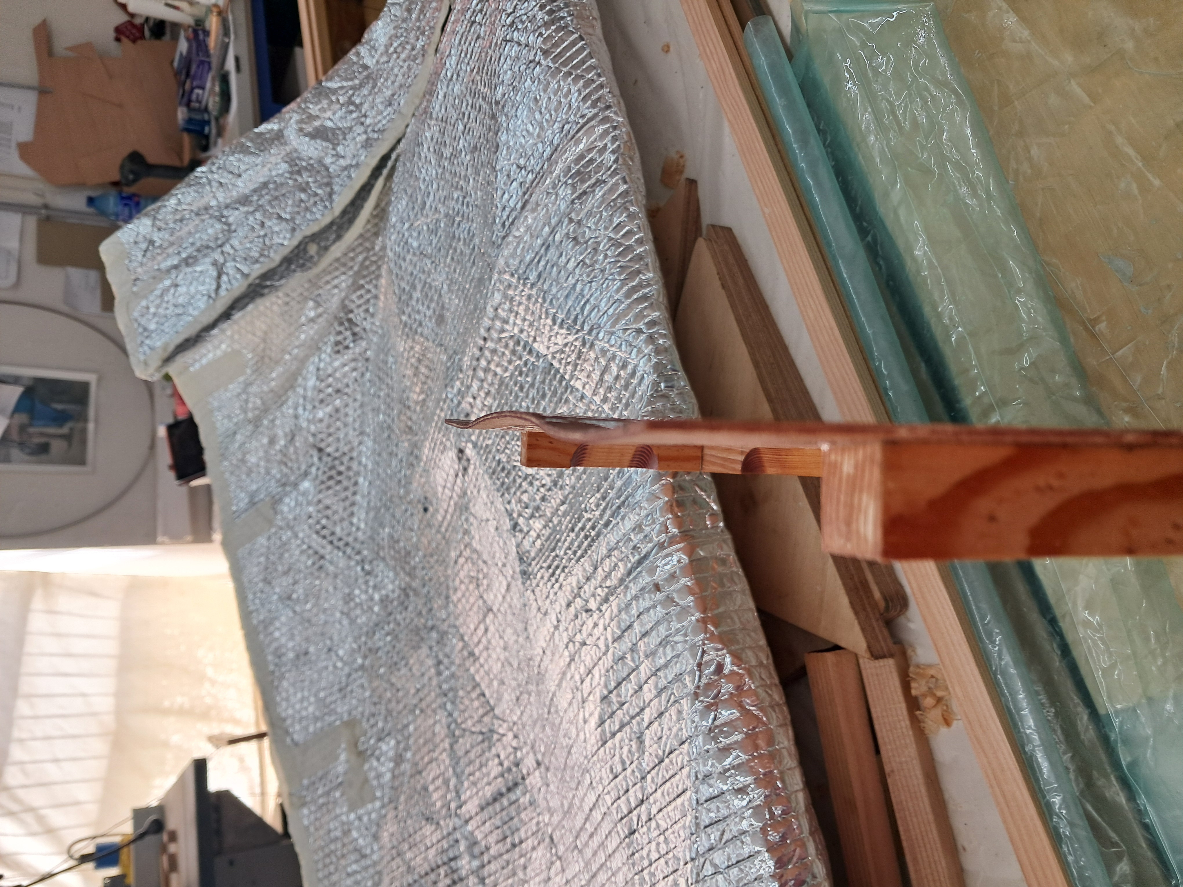 plywood clearly warped