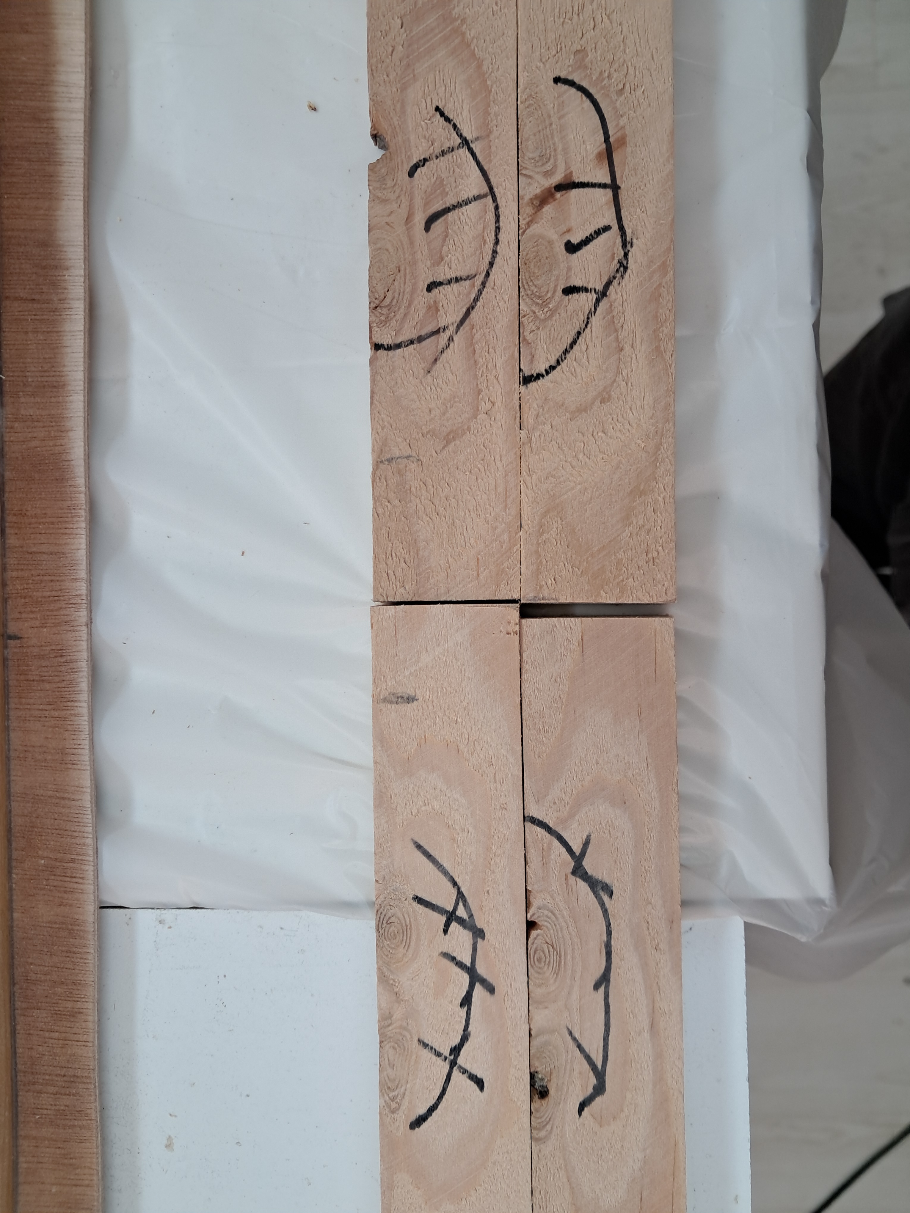 Des nœuds ! Très fragile !