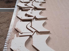 Spant-Eckverstärkungen aus Bootsbirke. Stabil, aber viel zu schwer!