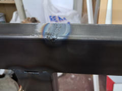 Weld to build up counter-tension.