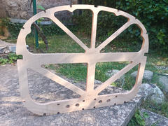 firewall frame sanded