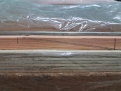 Assemblage à blanc des deux pièces.